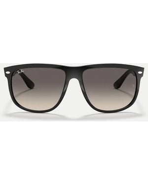 Ray-Ban Occhiali Da Sole Squadrati Boyfriend Con Lenti Classiche Nere - Nero