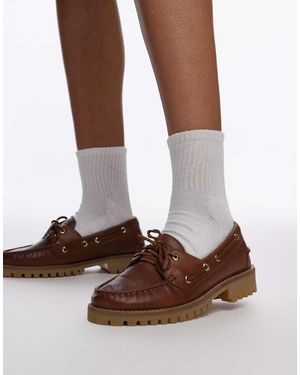 Bronx Sie-Nna Boat Shoes - Brown