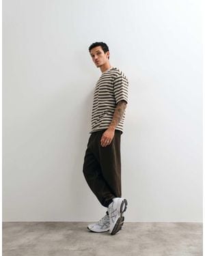 ASOS Tapered jogger - White