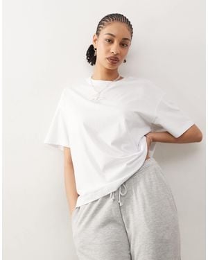 Weekday Boxy Fit Oversized T-shirt - White