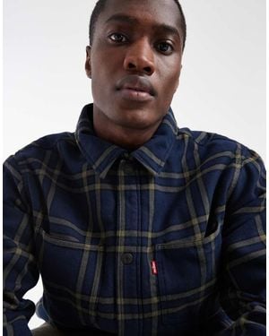 Levi's Crowley Sobrecamisa A Cuadros Azul