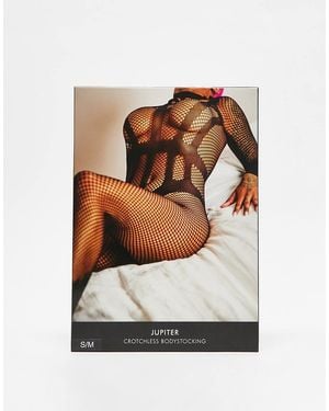 Ann Summers Jupiter Crotchless Bodystocking - White