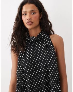 Jdy Halterneck Midi Dress - Blue