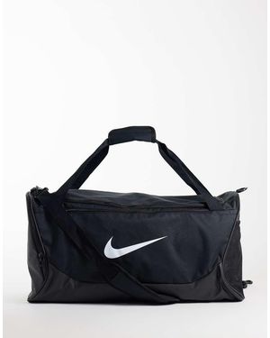 Nike Brasilia Medium Duffeltas - Blauw
