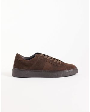 ASOS Lace Up Sneakers - Brown