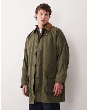 Barbour Icons Border Long Jacket - Green