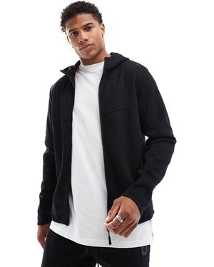 Jack & Jones Tech Zip Through Hoodie Co-Ord - Blue