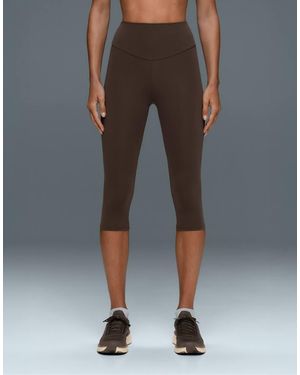 Oysho Comfortlux High-rise 40cm caprileggings - Brown