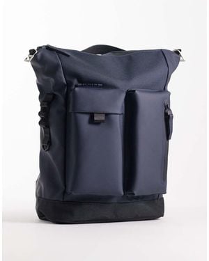 Rains 12960 Otaru Waterproof Pocket Backpack - Blue