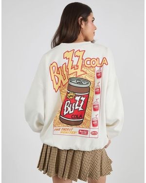 Skinnydip London The Simpsons Buzz Cola Sweatshirt - Grey