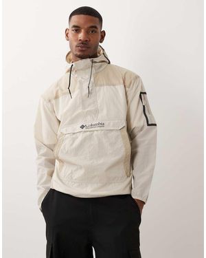 Columbia Challenger Windbreaker Anorak - Natural