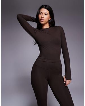 4505 Icon Performance Long Sleeve Baby T-shirt - Black