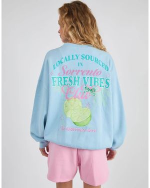 Skinnydip London Fresh Vibes Sweatshirt - Blue