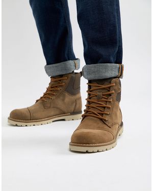 TOMS Ashland Waterproof Lace Up Boots - Brown