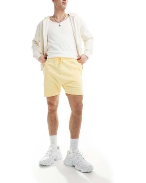 ASOS Pantaloncini Skinny Gialli - Neutro