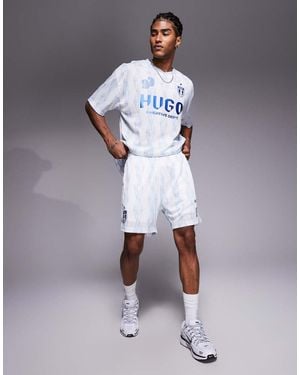 HUGO Hugo Co-ord Football Shorts - Blue