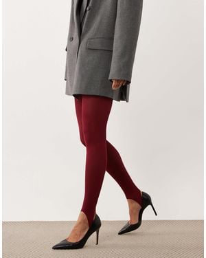 ASOS Strumpfhose mit steg - Rot