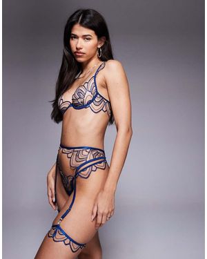Bluebella Soraya Suspender - Grey