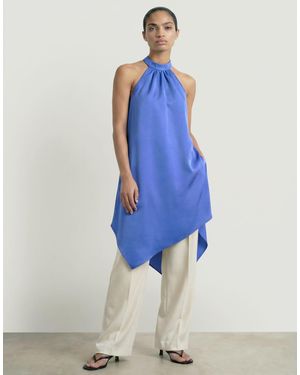 HYPEDROP – neckholder-kleid - Blau