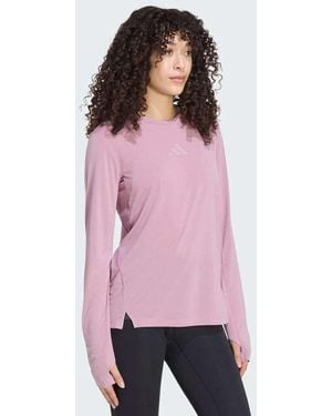adidas Originals Terrex Xperior Climacool+ Long Sleeve T-shirt - Pink