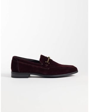 ASOS Slim Loafer With Snaffle - Brown