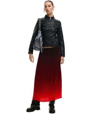 Desigual Mao Collar Jacket - Black