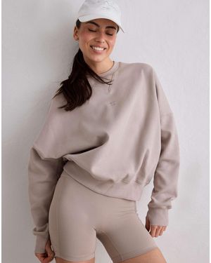 Aim'n – le run – lauf-sweatshirt - Braun