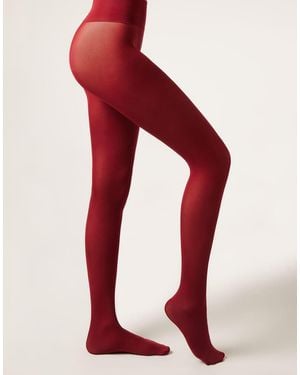 Calzedonia Totally Invisible 50 Denier Tights - Red
