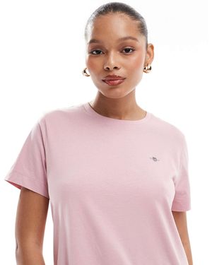 GANT T-shirt à logo - Rose