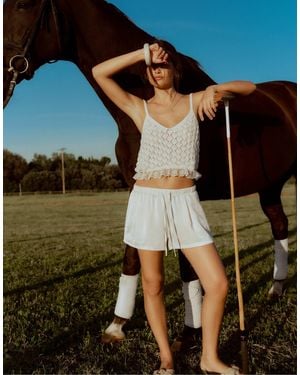 Stradivarius – shorts - Blau