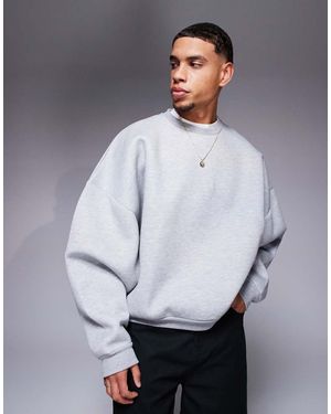 ASOS Felpa Super Oversize - Grigio