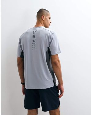 adidas Originals Adidas Training Tech Colourblock T-Shirt - Grey