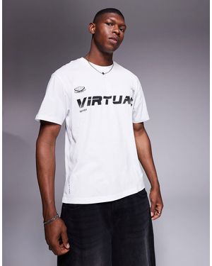 ADPT – oversize-t-shirt - Weiß