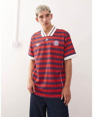 adidas Originals Adidas Football Fc Bayern Munich Lf Jersey - Red