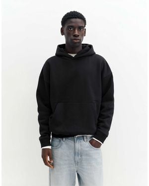 Pull&Bear Hoodie - Schwarz