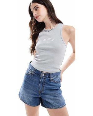 Levi's 80s Mom Shorts - Blue