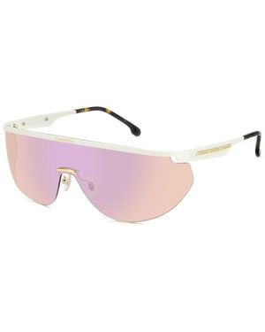 Carrera Flaglab Rectangular Sunglasses With& Lenses - Pink