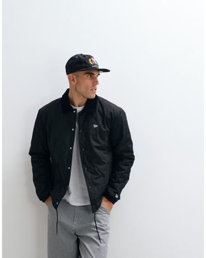 KTZ Giacca Coach Nera Con Logo - Nero