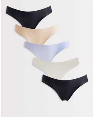Cotton On 5 Pack Party Pants Brief Set - White