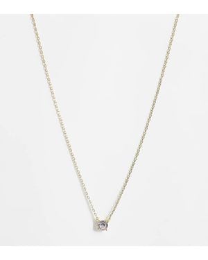 Accessorize Z Sparkle Pendant Necklace - Metallic