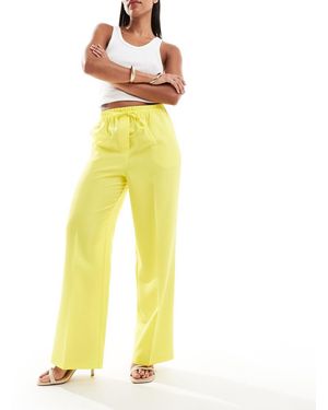 ASOS Pantaloni Sartoriali Gialli - Giallo