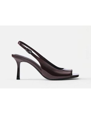 Pull&Bear Slingback-heels - Braun