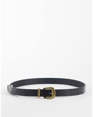 ASOS – schmaler gürtel - Weiß