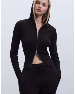 Stradivarius – strickjacke - Blau