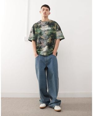 Collusion – x002 – weite jeans - Blau