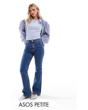 ASOS Asos design petite – schlagjeans - Blau