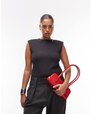 ASOS Asos design curve – geschmeidiger, ärmelloser body - Weiß