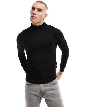 Only & Sons Hoogsluitende Trui - Zwart
