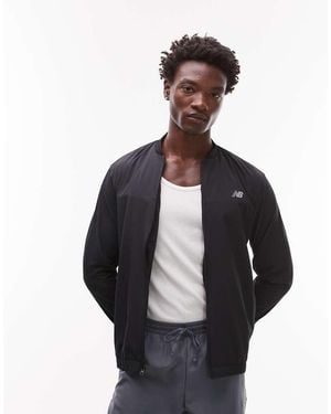 New Balance Stretch Bomber Jacket - Black
