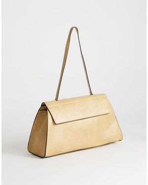 TOPSHOP Stevey Middelgrote Schoudertas - Naturel